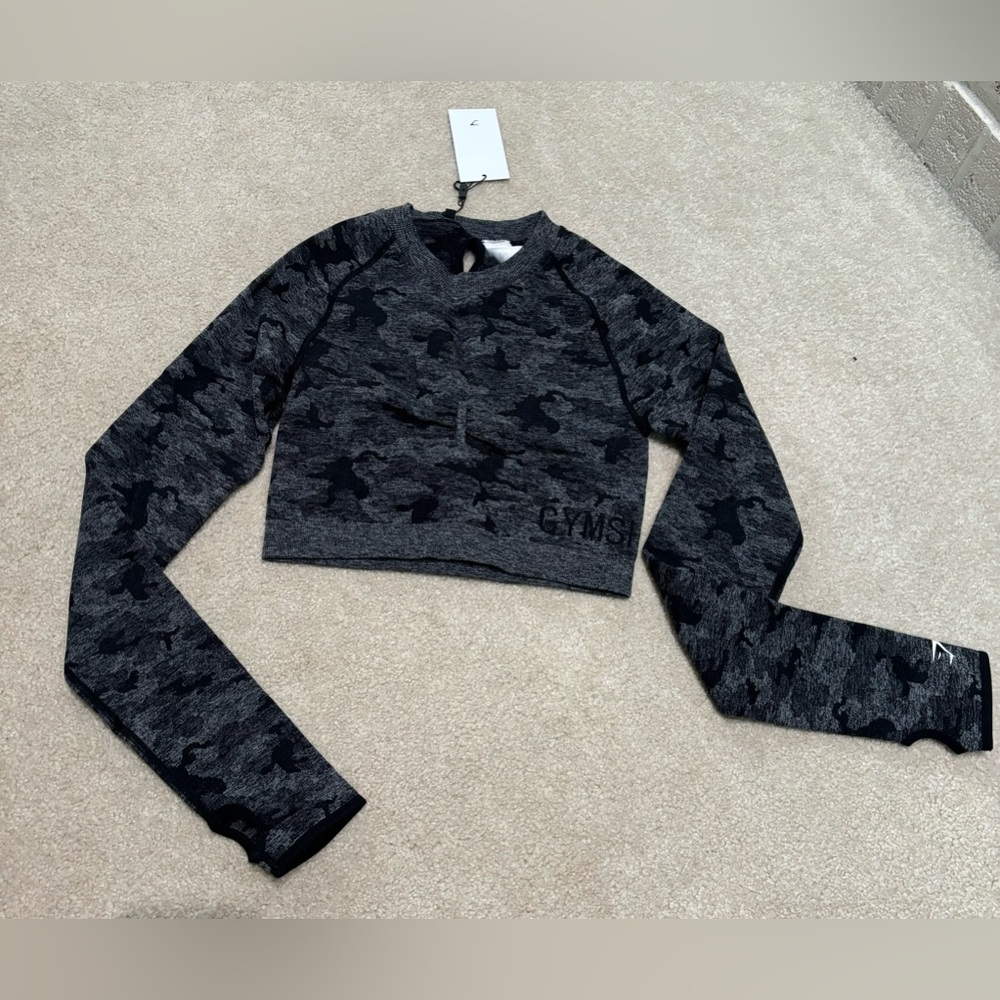 Gymshark compression workout top